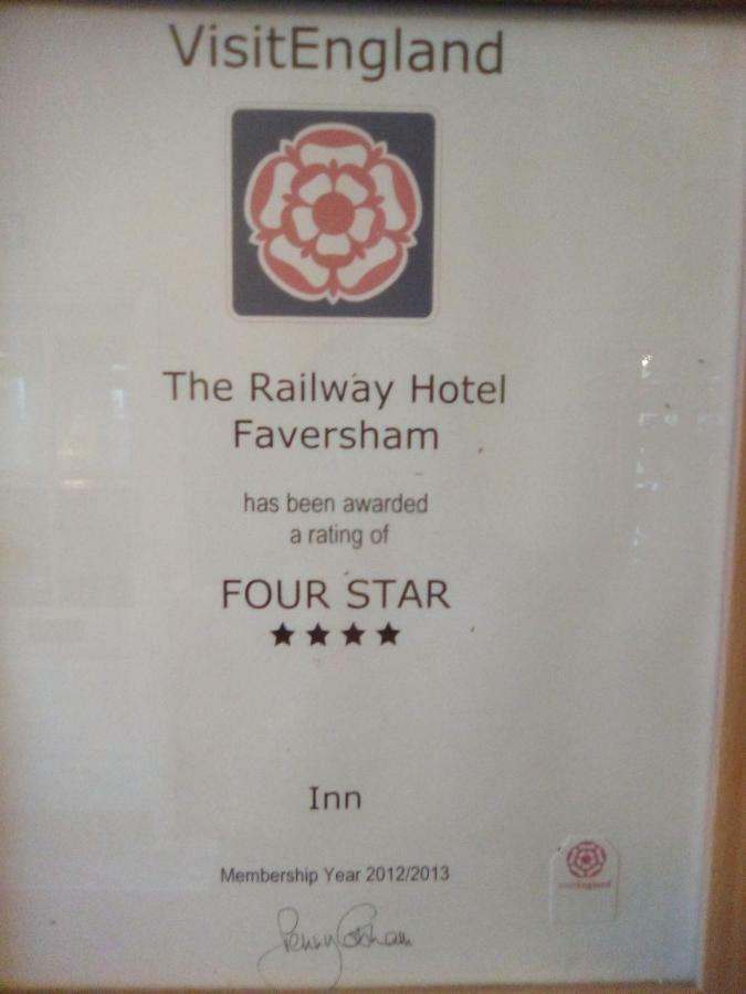 Railway Hotel Faversham Buitenkant foto